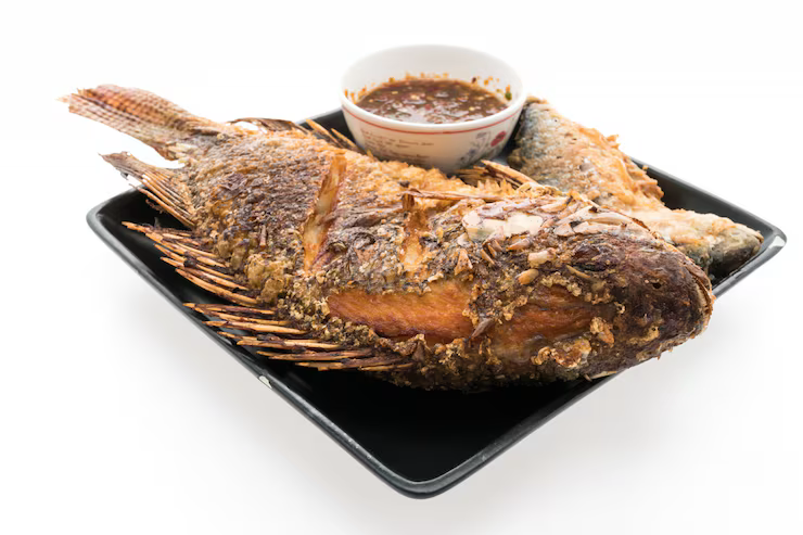 Carpe Braisée (Sans garniture)